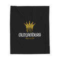 Outlanders 'Rise or Die' Velveteen Plush Blanket